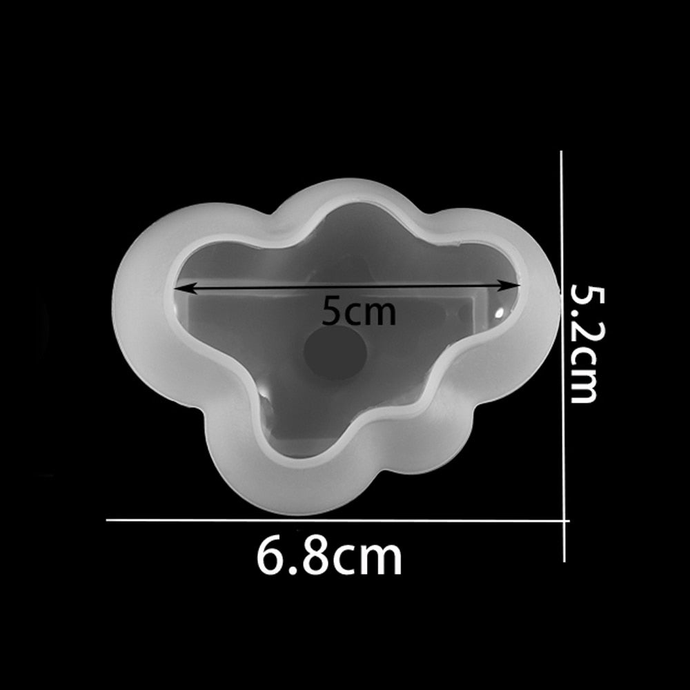 Peris Gems M Silicone 3D Cloud Resin Epoxy Decoration Molds SHEIN Amazon Temu