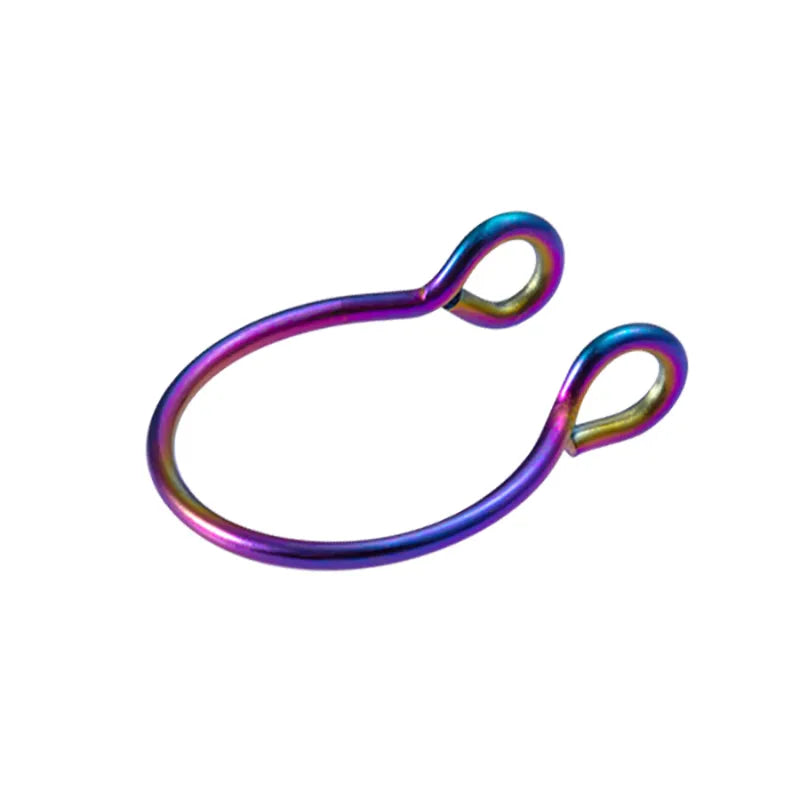 Peris Gems Magnetic Horeshoe Septum Fake Nose Ring Non-Piercing SHEIN Amazon Temu