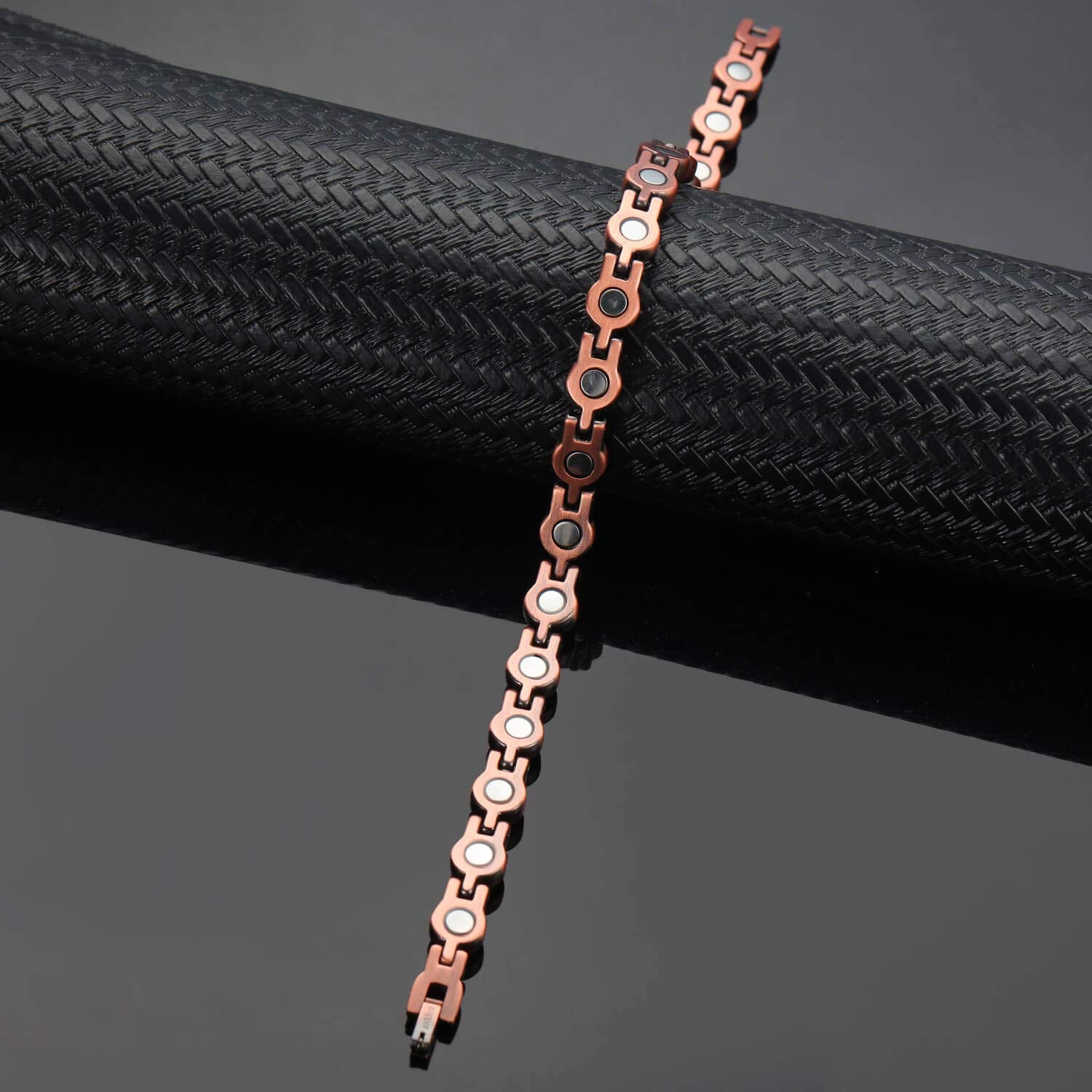 Peris Gems Magnetic Therapy Bangle Bracelet Rose Gold Unisex SHEIN Amazon Temu