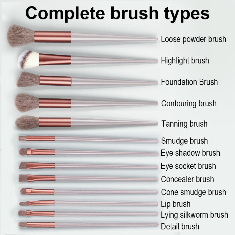 Peris Gems Makeup Brushes Set | 13PC Eye Shadow Foundation Brushes SHEIN Amazon Temu