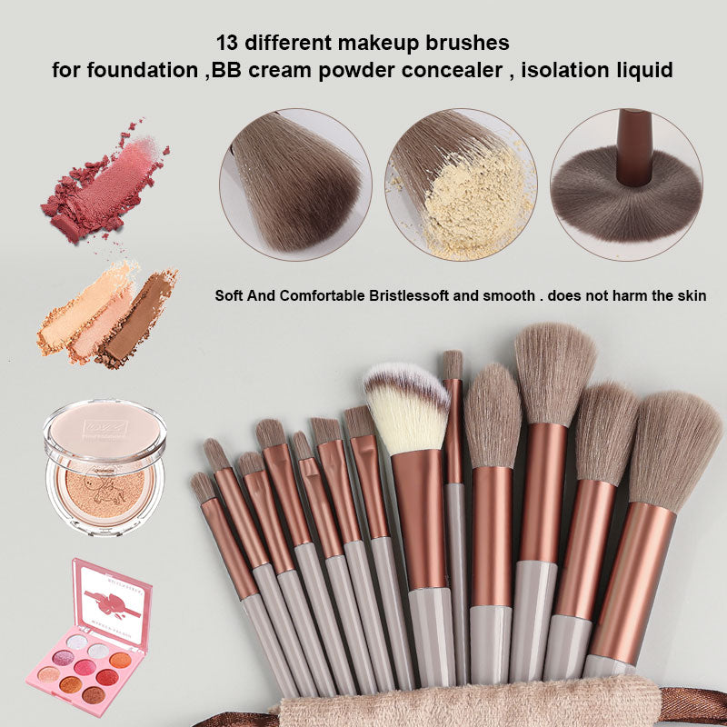 Peris Gems Makeup Brushes Set | 13PC Eye Shadow Foundation Brushes SHEIN Amazon Temu