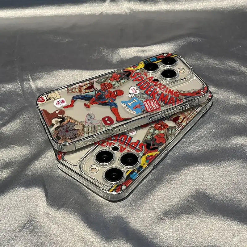 Peris Gems Marvel Spider Man Phone Case For iPhone 15 14 13 12 11 Pro Max 7 8 Plus XR XS Max Shockproof Lovely Anti Drop Cover Y2K Marvel Spider Man Phone Case For iPhone 15 14 13 12 11 Pro Max 7 8 Plus XR XS Max Shockproof Lovely Anti Drop Cover Y2K SHEIN Amazon Temu