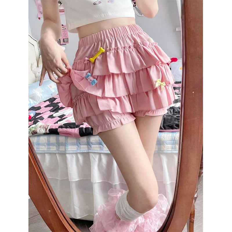 Peris Gems MEXZT Y2K Sweet Ruffles Mini Skirt Women Kawaii Lolita Bow A Line Skirts Harajuku Japanese High Waist Pink White Ball Gown Skirt MEXZT Y2K Sweet Ruffles Mini Skirt Women Kawaii Lolita Bow A Line Skirts Harajuku Japanese High Waist Pink White Ball Gown Skirt SHEIN Amazon Temu
