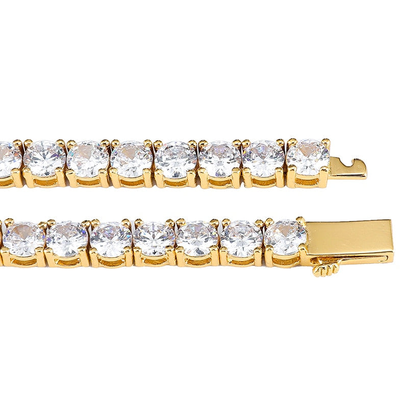 Peris Gems Micro Pave 1 Row Diamond Tennis Bracelet Unisex | Cubic Zircon Micro Pave 1 Row Diamond Tennis Bracelet Unisex Cubic Zircon SHEIN Amazon Temu