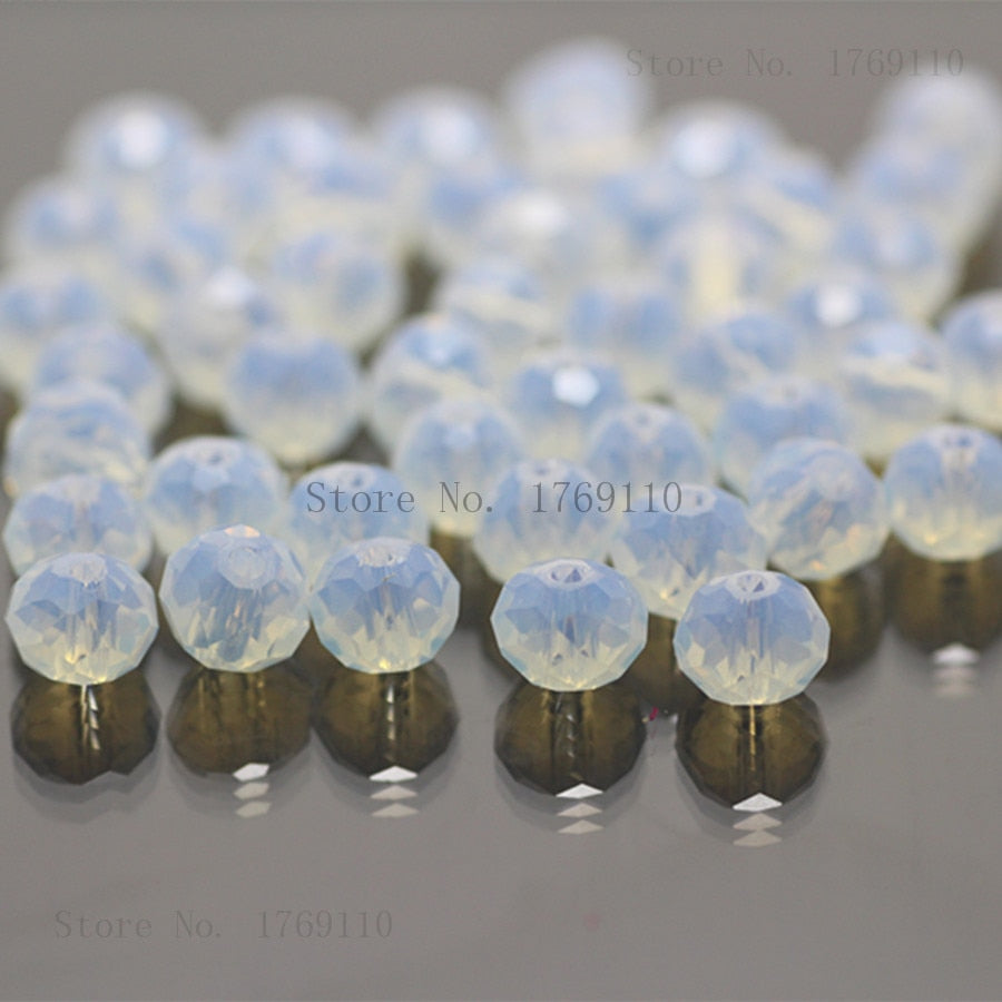 Peris Gems milky white / 2mm 170pcs Per Bag Crystal Beads for Jewelry Making | DIY Round Beads SHEIN Amazon Temu