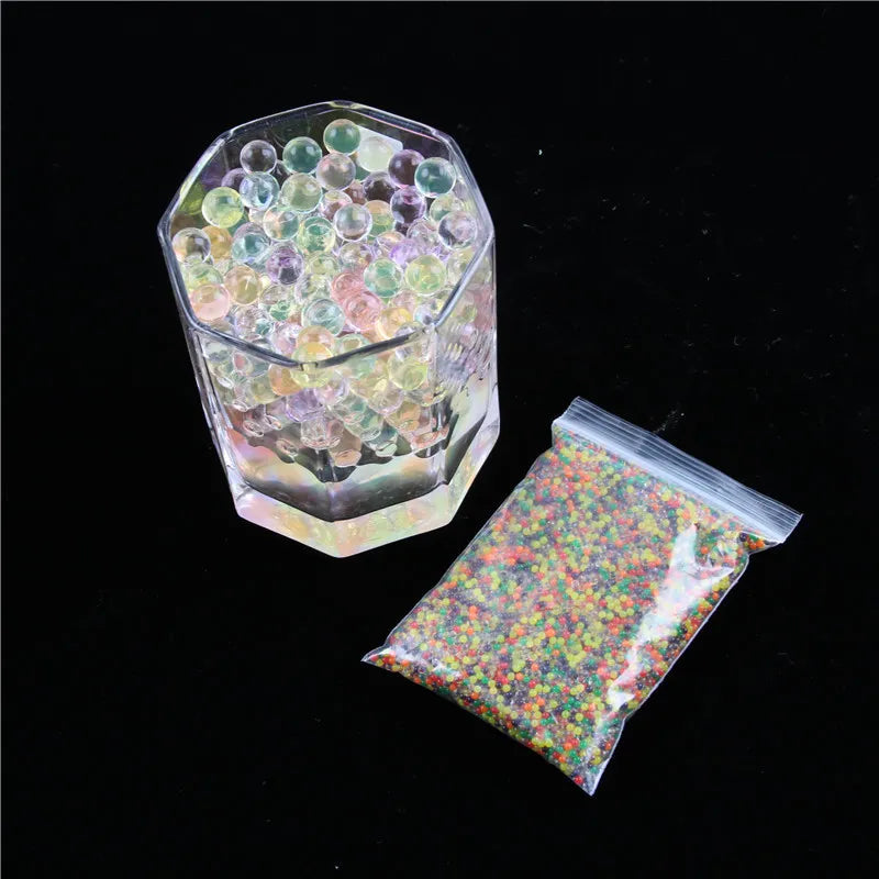 Peris Gems Mixing 10000 Pcs/Bag Home Decor Pearl Shaped Crystal Soil Water Beads Bio Gel Ball For Flower/Weeding Mud Grow Magic Jelly Balls SHEIN Amazon Temu