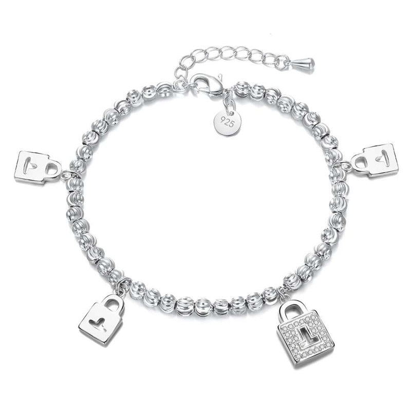 Peris Gems Model 3 Heart Bangle 925 Silver Paved Bracelet for Women SHEIN Amazon Temu