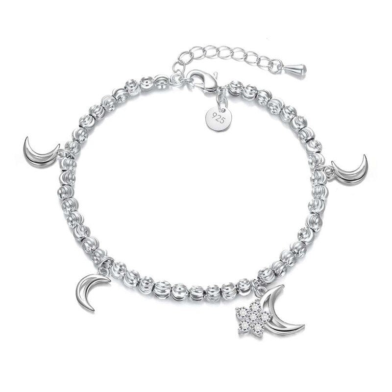 Peris Gems Model 5 Heart Bangle 925 Silver Paved Bracelet for Women SHEIN Amazon Temu
