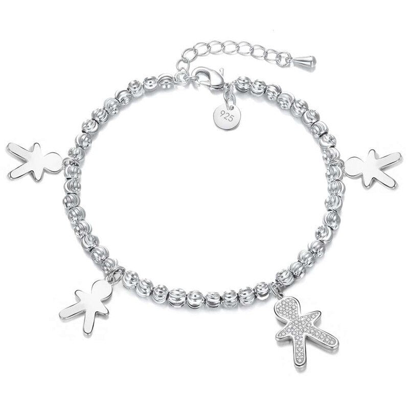 Peris Gems Model 8 Heart Bangle 925 Silver Paved Bracelet for Women SHEIN Amazon Temu