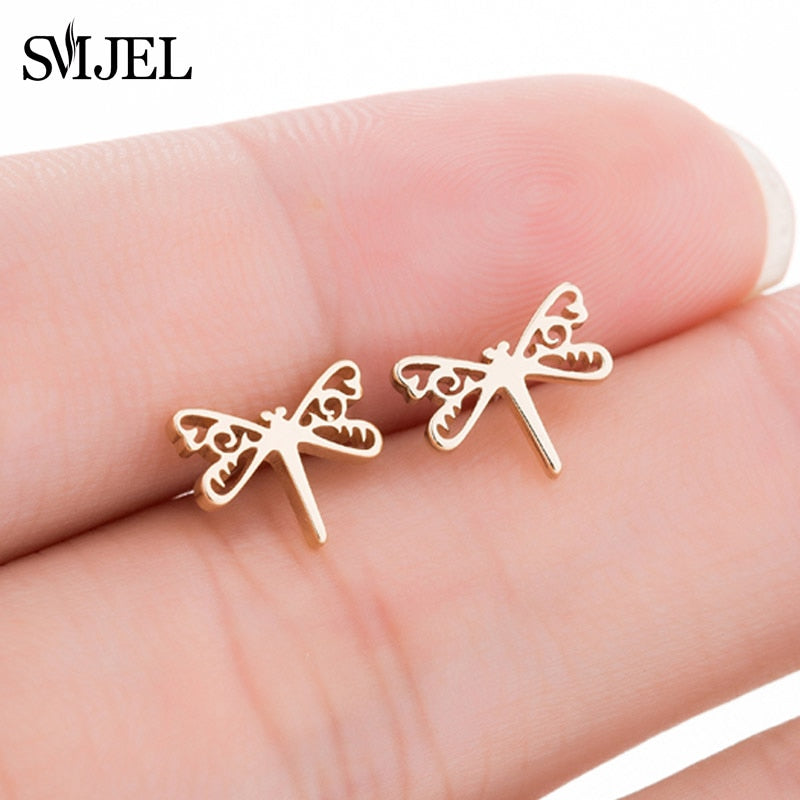 Peris Gems Multiple Style Butterfly Earrings for Women | Stainless Steel Earrings SHEIN Amazon Temu