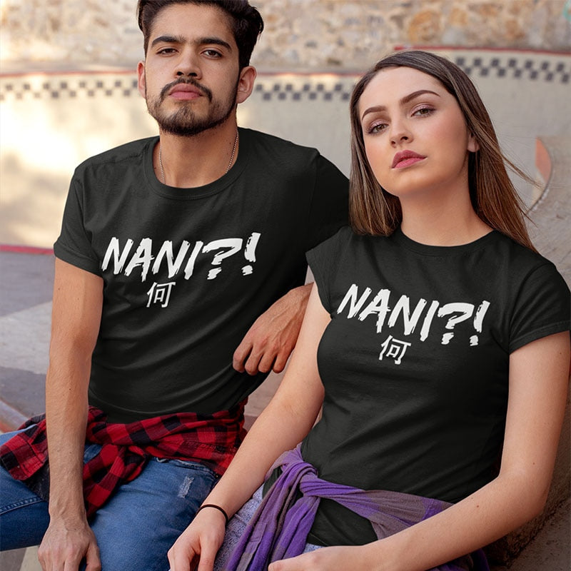 Peris Gems Nani Japanese Anime T Shirt Unisex | Short Sleeve Cotton Shirt Nani Japanese Anime T Shirt Unsiex Short Sleeve Cotton Shirt SHEIN Amazon Temu