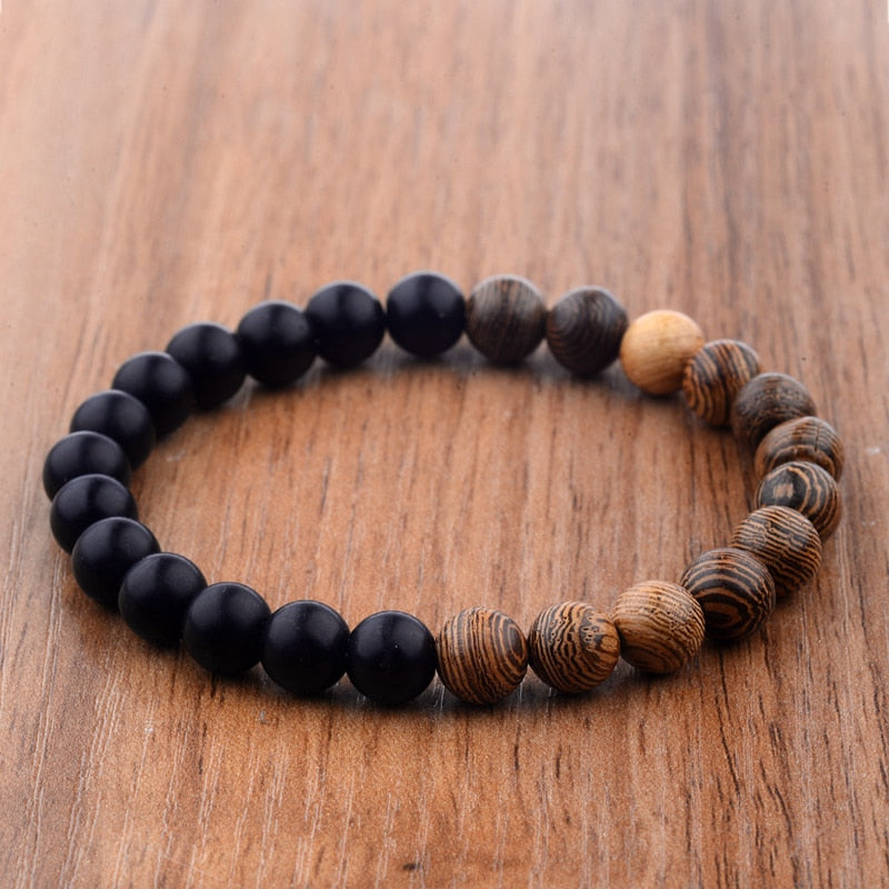 Peris Gems Natural 8mm Wodd Bead Bracelets Unisex | Meditation Bracelet SHEIN Amazon Temu