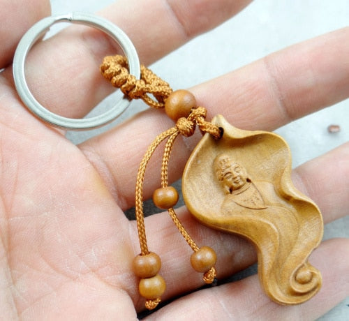 Peris Gems Natural Mahogany Engraved Keychains Unisex SHEIN Amazon Temu