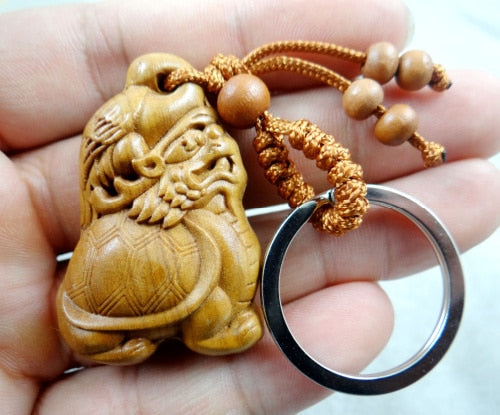 Peris Gems Natural Mahogany Engraved Keychains Unisex SHEIN Amazon Temu