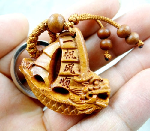 Peris Gems Natural Mahogany Engraved Keychains Unisex SHEIN Amazon Temu
