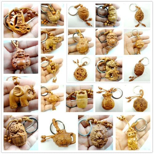 Peris Gems Natural Mahogany Engraved Keychains Unisex SHEIN Amazon Temu