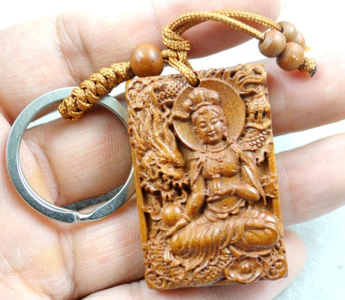 Peris Gems Natural Mahogany Engraved Keychains Unisex SHEIN Amazon Temu