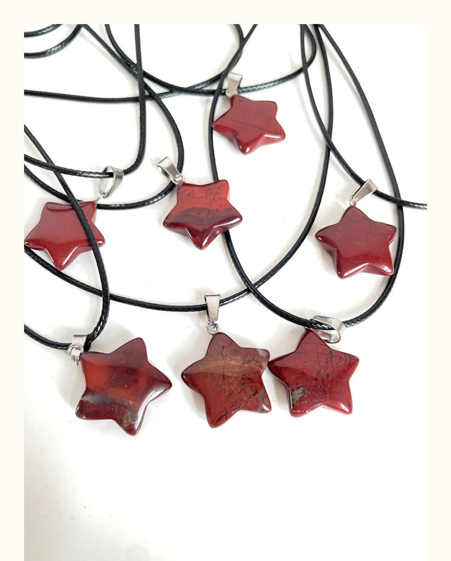 Peris Gems Natural Stone Hexagon Crystal Pendant Necklace - Rose Quartz Opal Star Pendant SHEIN Amazon Temu