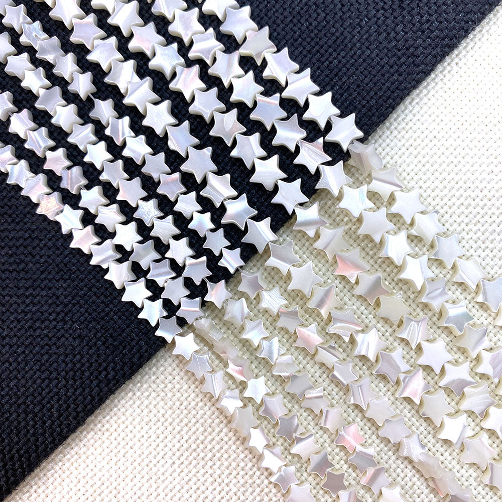 Peris Gems Natural White Star Pearl Beads for DIY Jewelry Making SHEIN Amazon Temu