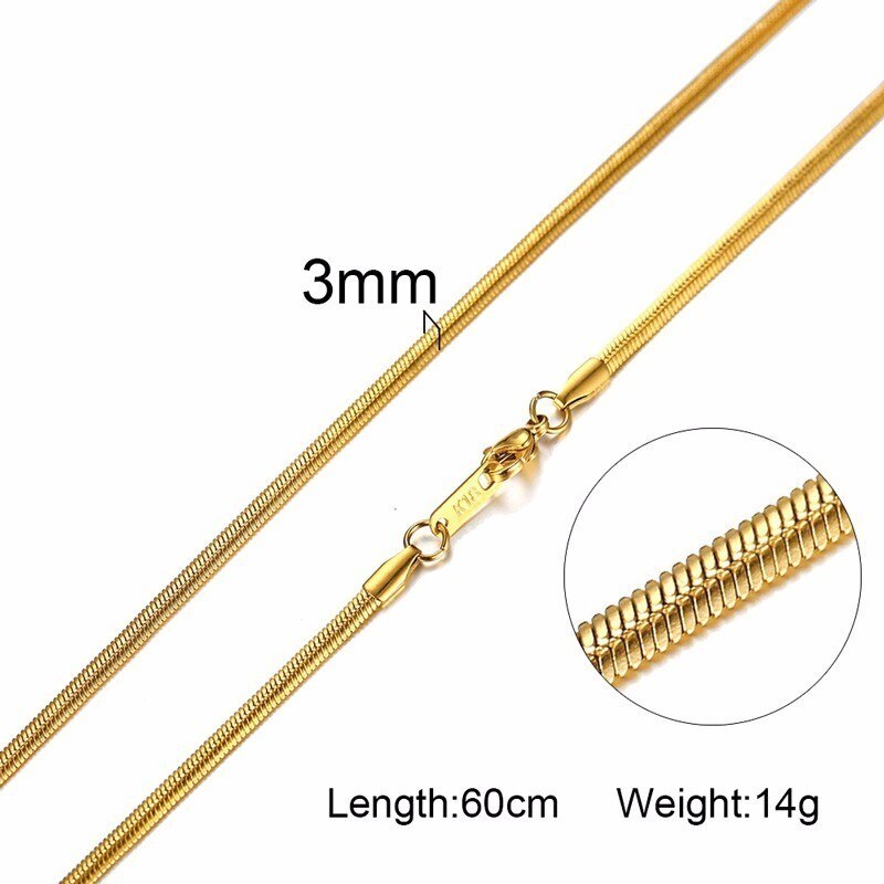 Peris Gems NC-099-60G-1 Paima Link Gold Miami Cuban Curb Necklaces Unisex SHEIN Amazon Temu