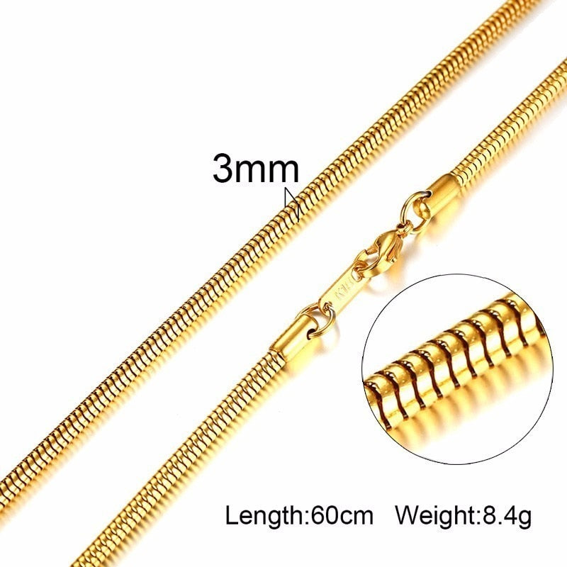 Peris Gems NC-102-60G-1 Paima Link Gold Miami Cuban Curb Necklaces Unisex SHEIN Amazon Temu
