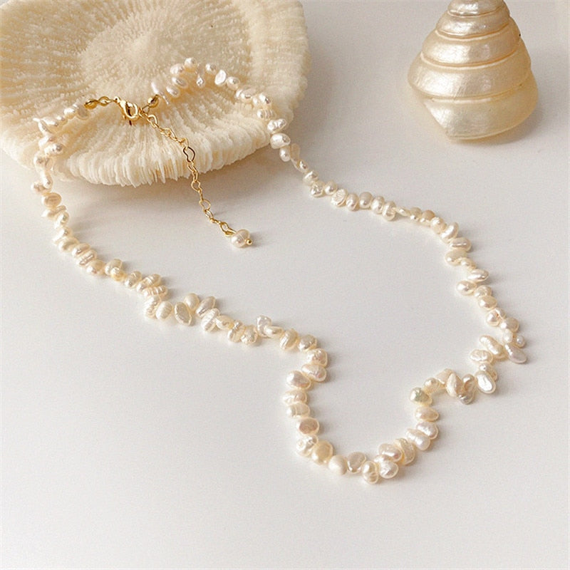Peris Gems Necklace Freshwater Pearl Necklace for Women | Gold Pearl Bracelet SHEIN Amazon Temu