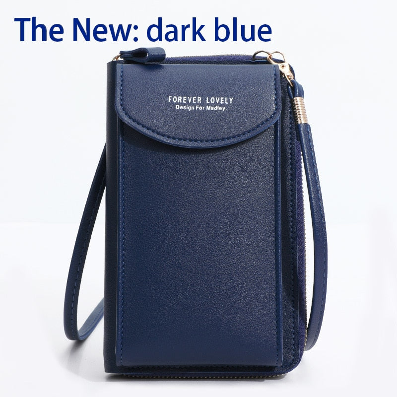 Peris Gems New Dark Blue PU Leather Crossbody Bags for Women | Phone Shoulder Bag SHEIN Amazon Temu