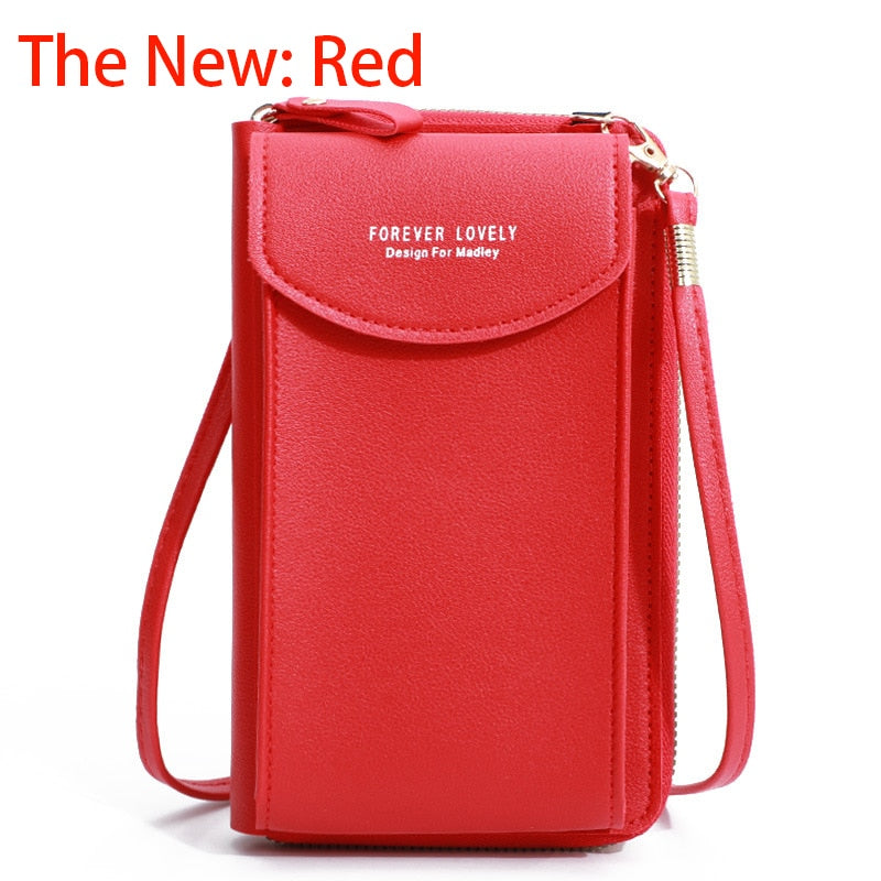 Peris Gems New Red PU Leather Crossbody Bags for Women | Phone Shoulder Bag SHEIN Amazon Temu