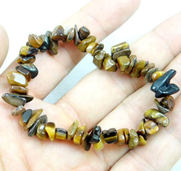 Peris Gems NO.10 Malachite Lapis Tiger Eye Chakra Stone Bracelets Unisex SHEIN Amazon Temu