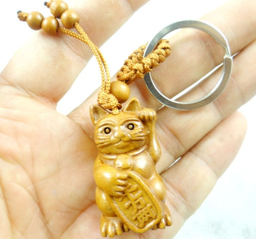 Peris Gems NO.10 Natural Mahogany Engraved Keychains Unisex SHEIN Amazon Temu