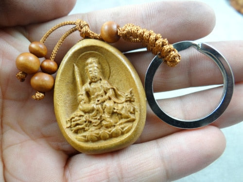 Peris Gems NO.24 Natural Mahogany Engraved Keychains Unisex SHEIN Amazon Temu