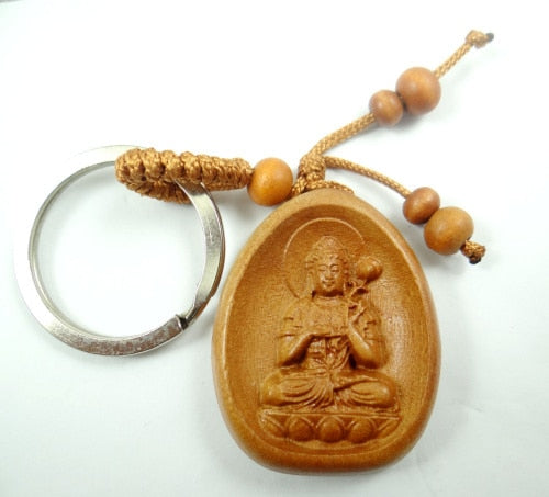 Peris Gems NO.25 Natural Mahogany Engraved Keychains Unisex SHEIN Amazon Temu