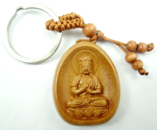Peris Gems NO.26 Natural Mahogany Engraved Keychains Unisex SHEIN Amazon Temu