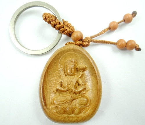 Peris Gems NO.29 Natural Mahogany Engraved Keychains Unisex SHEIN Amazon Temu