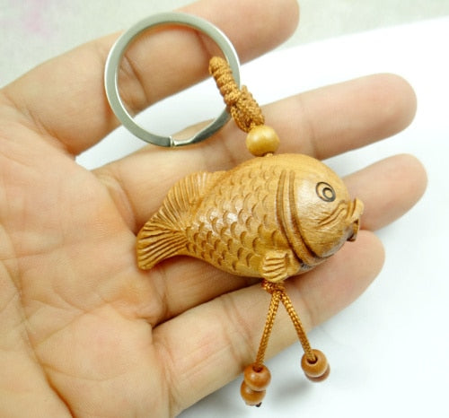 Peris Gems NO.34 Natural Mahogany Engraved Keychains Unisex SHEIN Amazon Temu