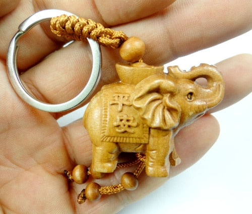 Peris Gems NO.45 Natural Mahogany Engraved Keychains Unisex SHEIN Amazon Temu