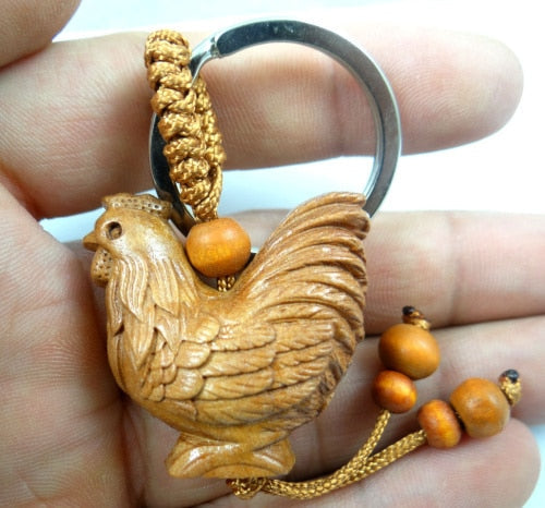 Peris Gems NO.52 Natural Mahogany Engraved Keychains Unisex SHEIN Amazon Temu