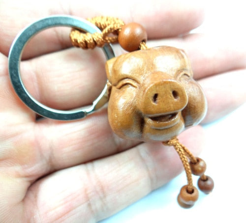 Peris Gems NO.54 Natural Mahogany Engraved Keychains Unisex SHEIN Amazon Temu