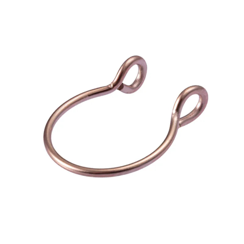 Peris Gems NS13014RG Magnetic Horeshoe Septum Fake Nose Ring Non-Piercing SHEIN Amazon Temu