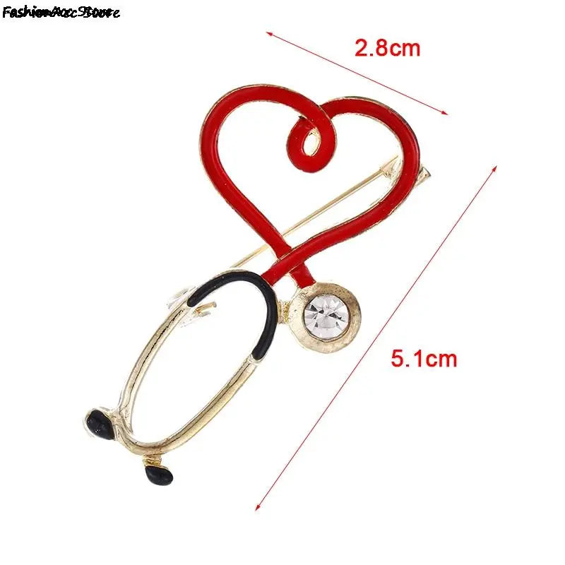 Peris Gems Nurse and Doctor Heart Appreciation Lapel Pins SHEIN Amazon Temu
