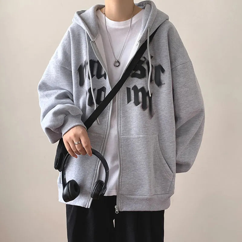 Peris Gems nz651-gray / S Oversized Goth Y2K Diamond Hooded Grunge Jackets Unisex SHEIN Amazon Temu