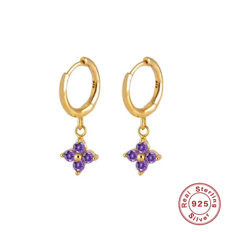 Peris Gems O Gold Diamond Stud Turquoise Hoop Earrings for Women | Sterling Silver Gold Earrings SHEIN Amazon Temu