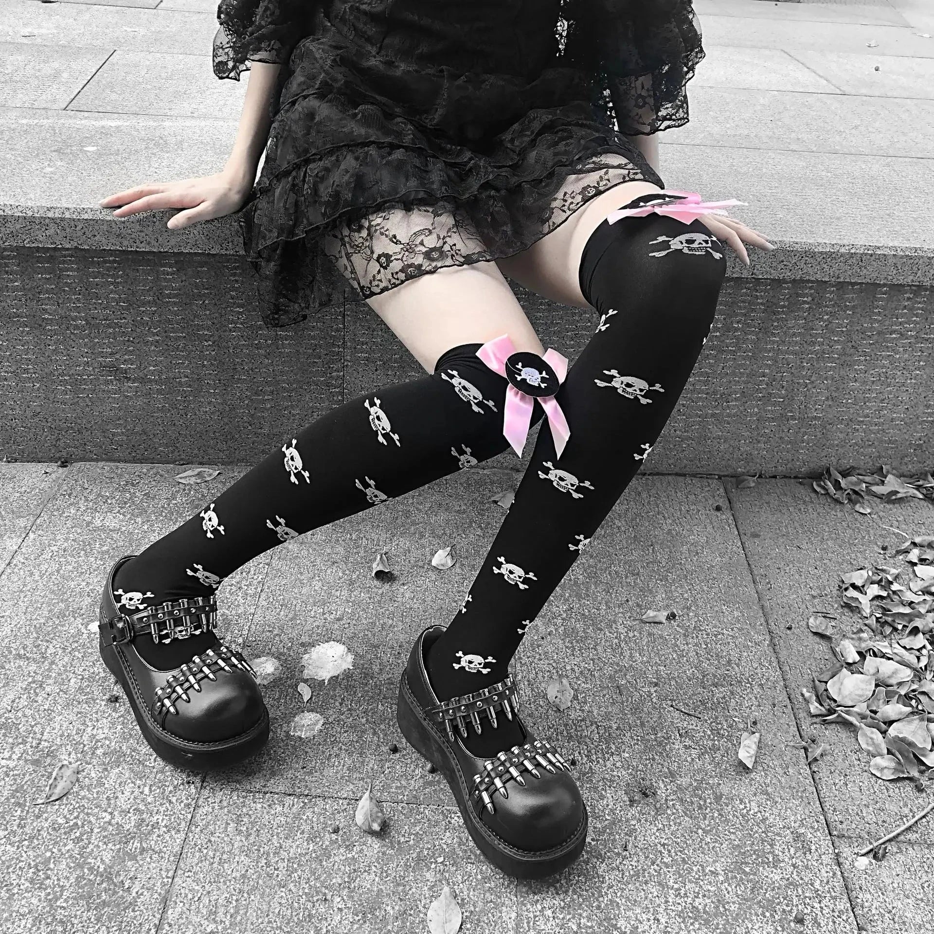 Peris Gems One Size / Stockings 1 New Hot Girl Bone Bow Socks Streetwear Girls Black Sweet Cute Pink Y2K Harajuku Lolita Fishnet Stockings Thigh High Stockings New Hot Girl Bone Bow Socks Streetwear Girls Black Sweet Cute Pink Y2K Harajuku Lolita Fishnet Stockings Thigh High Stockings SHEIN Amazon Temu