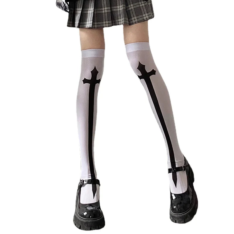 Peris Gems One Size / Stockings 1 New Hot Girl Bone Bow Socks Streetwear Girls Black Sweet Cute Pink Y2K Harajuku Lolita Fishnet Stockings Thigh High Stockings New Hot Girl Bone Bow Socks Streetwear Girls Black Sweet Cute Pink Y2K Harajuku Lolita Fishnet Stockings Thigh High Stockings SHEIN Amazon Temu