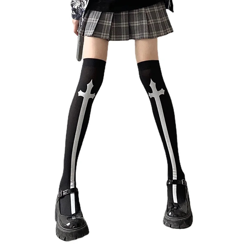 Peris Gems One Size / Stockings 1 New Hot Girl Bone Bow Socks Streetwear Girls Black Sweet Cute Pink Y2K Harajuku Lolita Fishnet Stockings Thigh High Stockings New Hot Girl Bone Bow Socks Streetwear Girls Black Sweet Cute Pink Y2K Harajuku Lolita Fishnet Stockings Thigh High Stockings SHEIN Amazon Temu