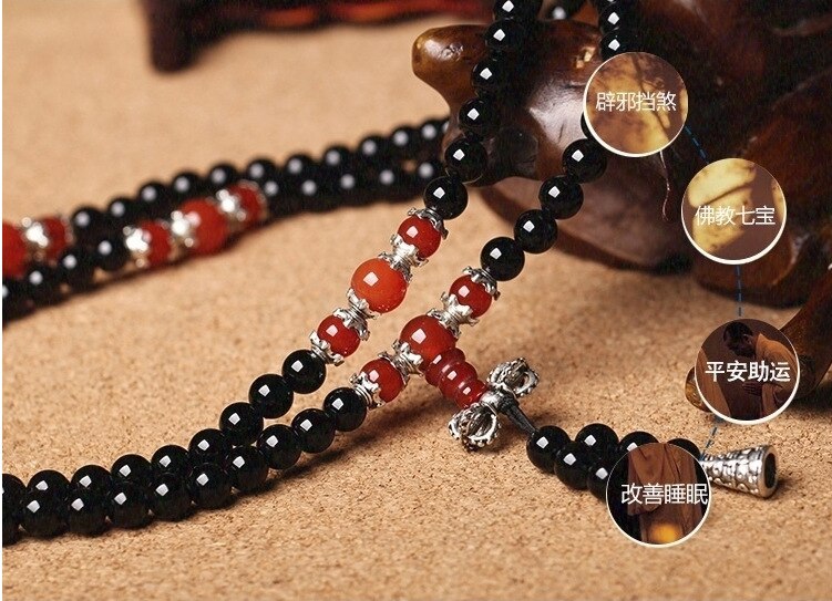 Peris Gems Onyx Tiger Black Eye Bracelets Unisex | Tibetan Buddha Stone Bracelets for Men and Women SHEIN Amazon Temu