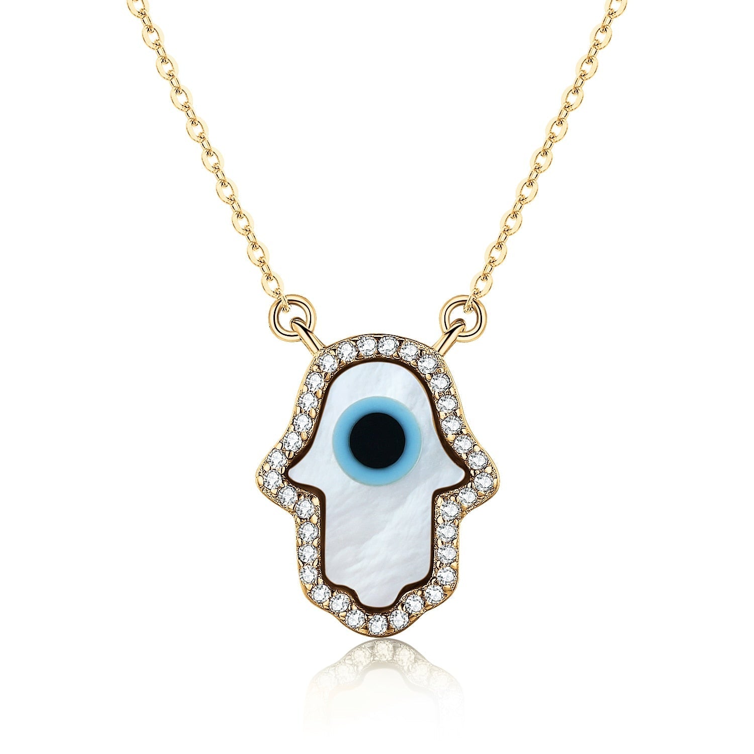 Peris Gems Opal Hamsa Hand of Fatima Pendant Necklace Unisex | Sterling Silver Opal Hamsa Hand of Fatima Pendant Necklace Unisex SHEIN Amazon Temu