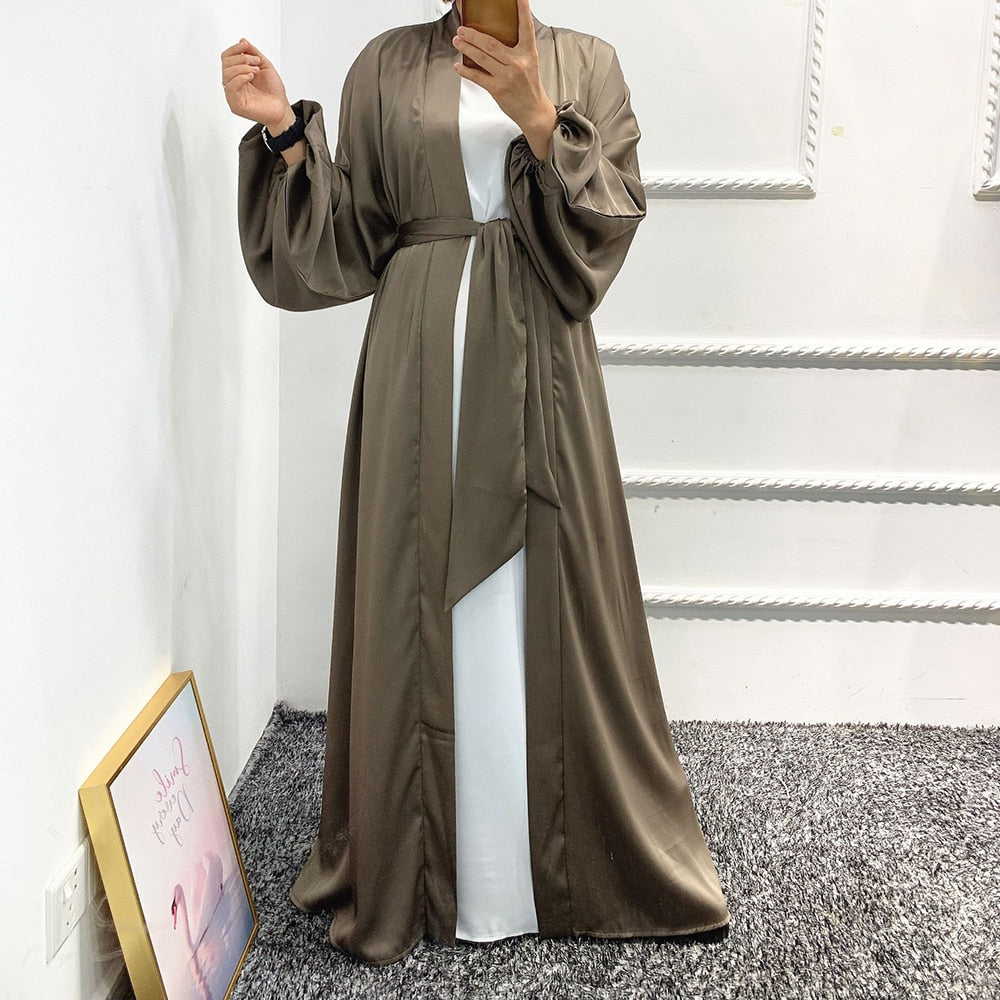 Peris Gems Open Abaya Muslim Caftan Robe for Women | All Season Comfortable Robe Open Abaya Muslim Caftan Robe for Women | All Season Robe SHEIN Amazon Temu