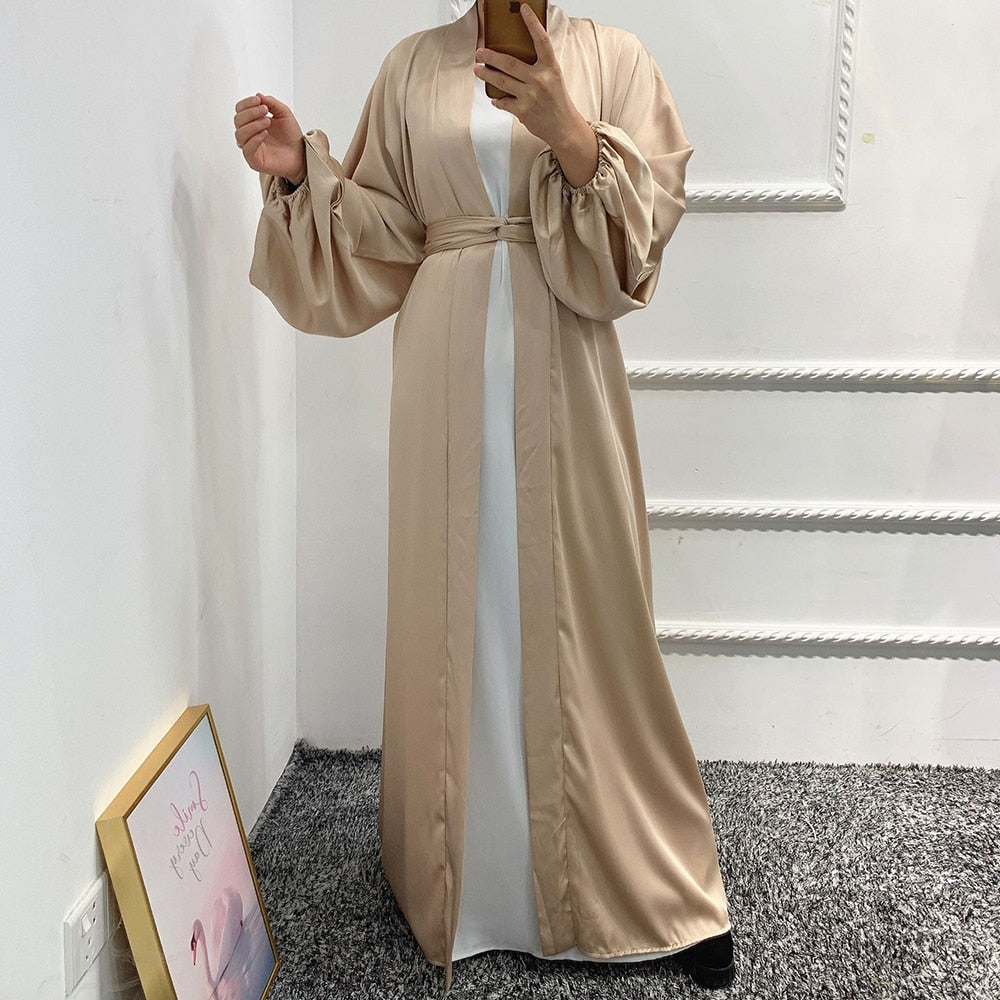 Peris Gems Open Abaya Muslim Caftan Robe for Women | All Season Comfortable Robe Open Abaya Muslim Caftan Robe for Women | All Season Robe SHEIN Amazon Temu