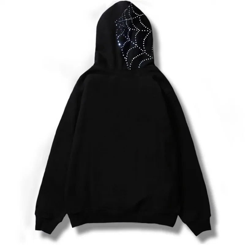 Peris Gems Oversized Goth Y2K Diamond Hooded Grunge Jackets Unisex SHEIN Amazon Temu